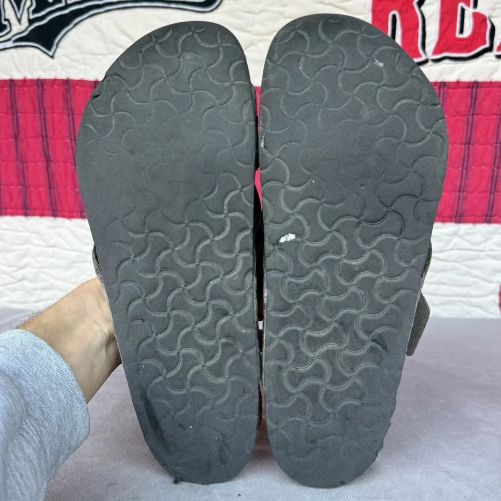Size 46/M13 - Birkenstock Lugano Tobacco‎ Leather Sandal